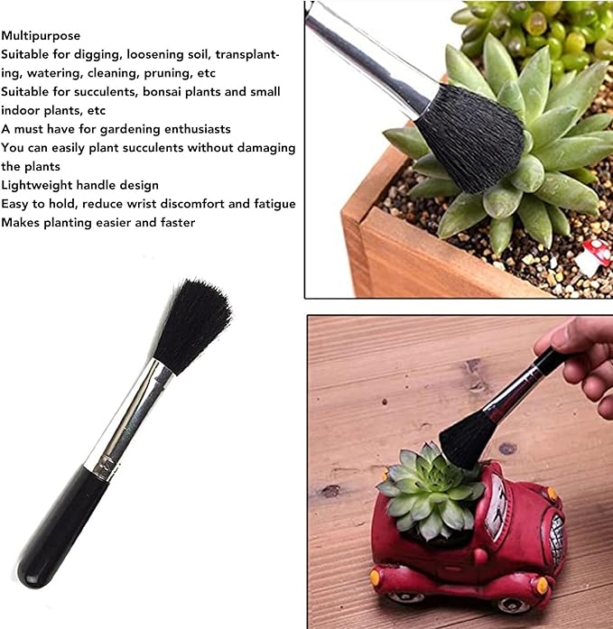 Tyenaza 23pcs Succulent Tools, Mini Garden Transplanting Tools Set for Bonsai Plant Small Indoor Plant