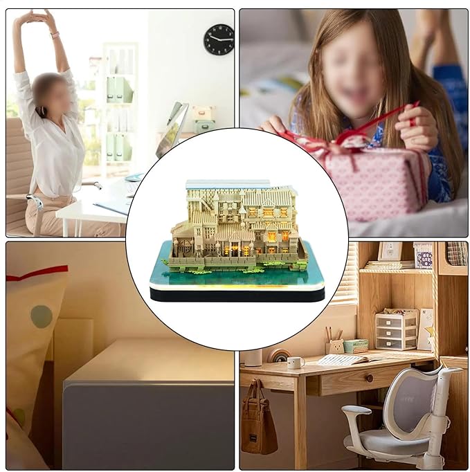 Time Piece Calendar 2026,3D Tree Tear-Away Memo Pad Creative Desk Calendars,3D Notepad Paper Carving Art Sticky Notes,3D Calendar 2026 Suitable for Room and Office Desktop Decoration