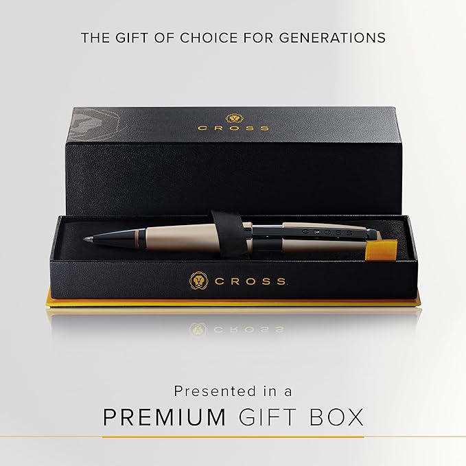 Cross Edge Matte Hazelnut Lacquer Gel Rollerball Pen