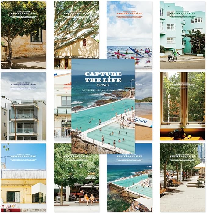 Monolike CAPTURE THE LIFE, SYDNEY Single card - mix 12 pack