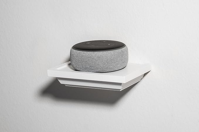 Small Wall Shelf | 6 in x 4 in | Decorative Mini Shelves| Wall Mounted Small Corner Shelf for Bathroom, Living Room, Kitchen, Bedroom, and Office