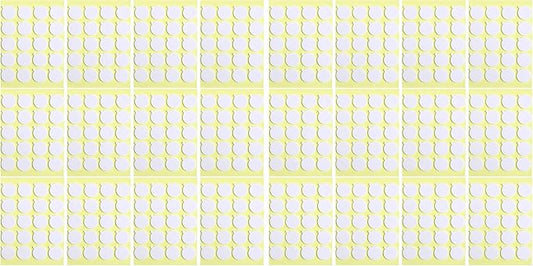 Aubeco 240PCS Candle Making Kit, Candle Wick Stickers, Candle Making Supplies, Double-Sided Stickers with The Little ‘‘Tail’’, Hot Wax Stickers for Candle Making (Pack of 2)