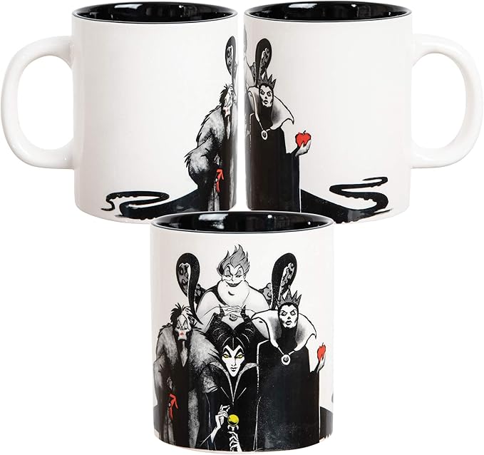 Bioworld Disney Villains 16 Oz Ceramic Mug
