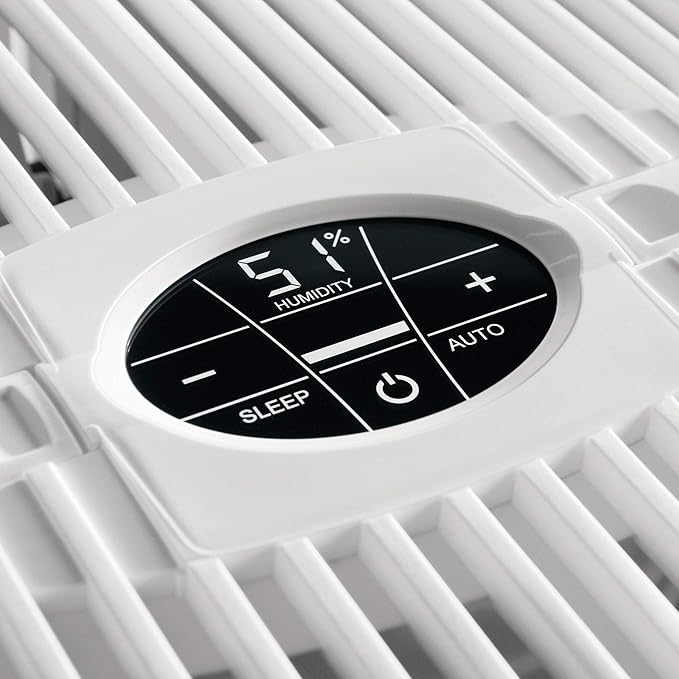 Venta LW25 Comfort Plus Humidifier in White - Filter-Free Evaporative Humidifier for Spaces up to 485 ft²