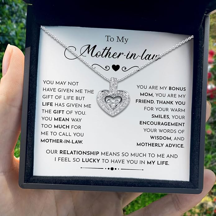 TRYNDI To My Best Mom Necklace for Women - Mom Christmas Gifts from Son, Mothers Day Necklace, Gifts for Birthday, Valentine's Day Jewelry for Mother