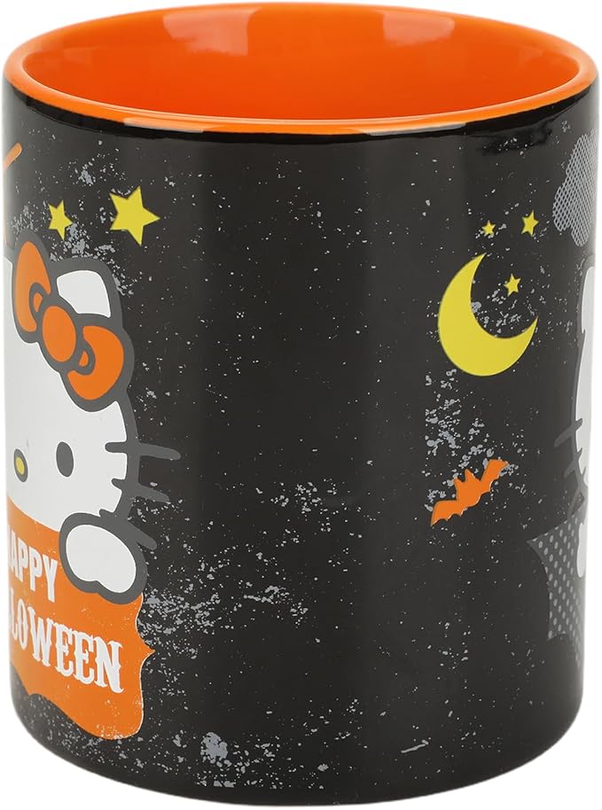 Bioworld Halloween Hello Kitty 16 Oz. Ceramic Mug