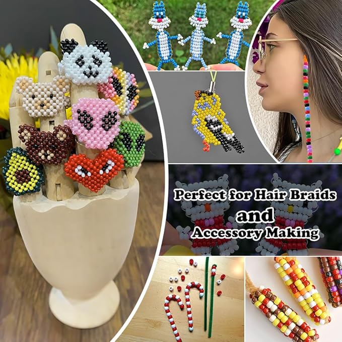 1100pcs Bracelet Beads,Pony Beads Bulk,Plastic Beads,Colored Beads,Small Beads for Jewelry Making,Necklace Beads,Fun Beads for Bracelets,Maroon Beads,Pretty Beads,Beads for Jewelry,Plastic Charms