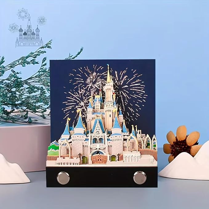 3D Art Calendar 2026,3D Memo Pad Creative Time Piece Calendar,Creative Non Stick Sticky Note,3D Memo Pad Art Notepad,Exquisite Paper Sculpture Gifts,Desktop Decoration Crafts