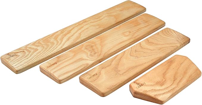 Wooden Keyboard Wrist Rest, Keyboard Wooden Palm Rest，Keyboard Wrist Rest Pad, Solid Wood Mouse Pad Wrist Guard, Ash Wood Wrist Rest, Wrist Pad for Keyboard, (Fraxinus Excelsior,11.8in)