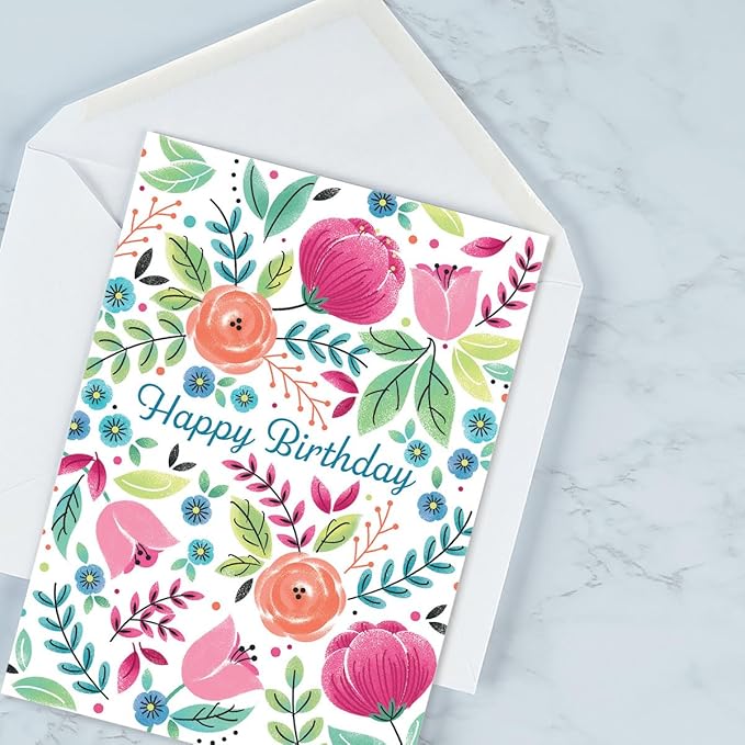 Current Thoughtful Wishes All Occasion Value Pack - 20 Cards With Envelopes, Celebration, Get Well, Sympathy, Birthday, Anniversary & Thinking of You Variety, Large 5" x 7" Assortment, 10 Design Set