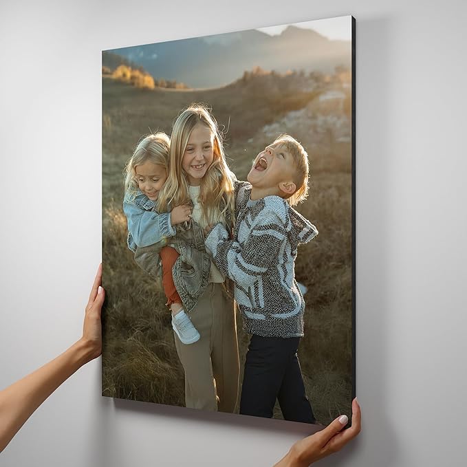 Mixtiles Official - Custom Photo Tiles - Magnetic Wall Frames - Adhesive Sticker, no Nails - Personalized Printed Photos - Various Sizes and Frames - 20x27-1-Tile - Normal Frameless