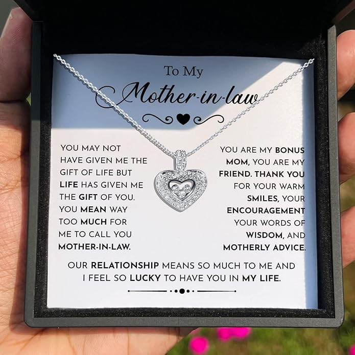 TRYNDI To My Best Mom Necklace for Women - Mom Christmas Gifts from Son, Mothers Day Necklace, Gifts for Birthday, Valentine's Day Jewelry for Mother