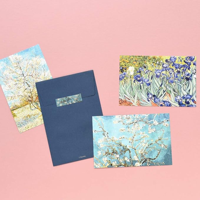 Monolike Gogh Single cards - mix 36 pack, Famous painting and Famous 36 Gogh Single cards