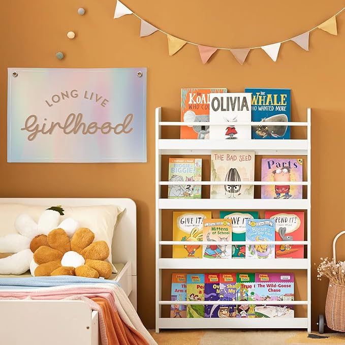 Mermaid Girls Room Decor,Long Live Girlhood Birthday Decorations Wall Decor Banner, Baby Girls Nursery,Mermaid Lovers for Teen Girl Bedroom,30x20,girlroom