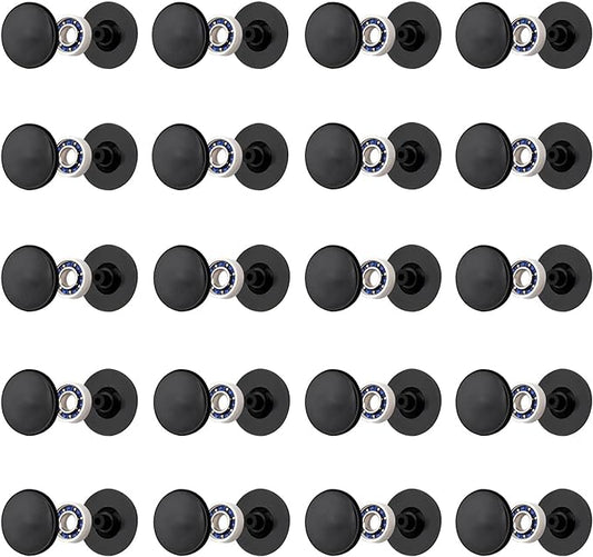 20 Pack Fidget Spinner Bearing and Cap Replacement Set, Chrome Steel Bearing Balls, High Speed 13mmx7mmx4mm Bearings Single Sealed Small Bearings for Fidget Spinner
