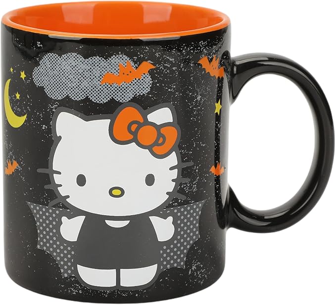 Bioworld Halloween Hello Kitty 16 Oz. Ceramic Mug