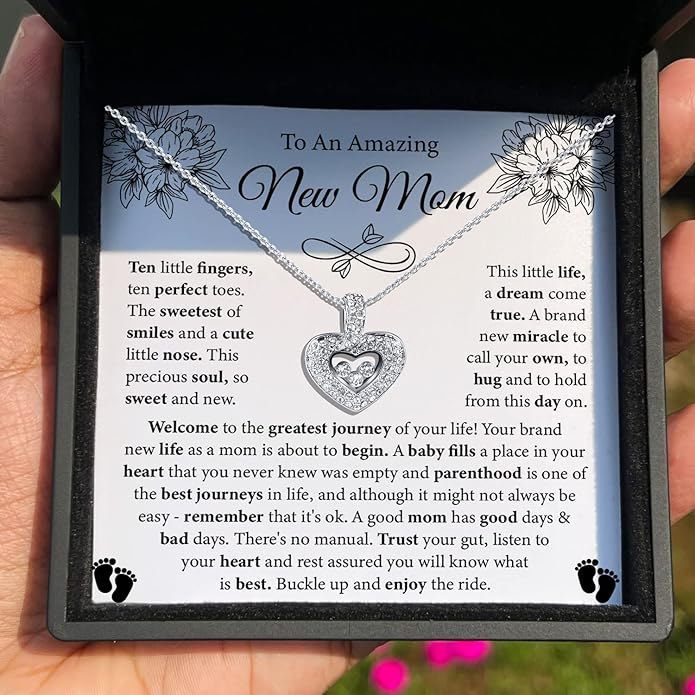 TRYNDI To My Best Mom Necklace for Women - Mom Christmas Gifts from Son, Mothers Day Necklace, Gifts for Birthday, Valentine's Day Jewelry for Mother