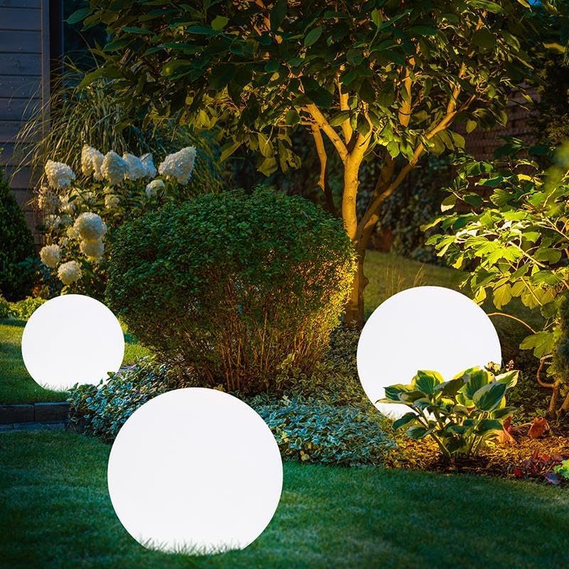 16-inch LED Glowing Ball Light, Rechargeable Waterproof Globe Orb Lamp - Image 6