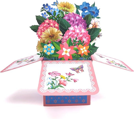 3D Pop-Up Thank You Cards! Birthday Gift Card with Note Note Card and Envelope, Perfect for Birthdays, Teacher Appreciation, or Gifting Mom, Grandma, Dad, or Best Friends.