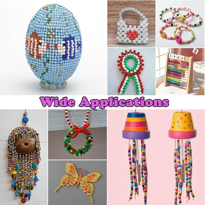 1100 PCS Halloween Pony Beads,Halloween Craft Beads for Bracelet Jewelry Making,Hair Bulk Bracelet,KandiBeads,Cuentas para Pulseras