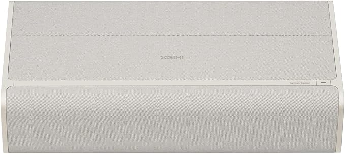XGIMI AURA Series UST Laser Projector, Dolby Vision, IMAX Enhanced, 1,000,000:1 Dynamic Contrast Ratio, 0.177:1 Throw Ratio, Harman Kardon, 2300 Lumens AURA 2 GTV White
