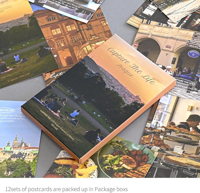 Monolike CAPTURE THE LIFE, PRAGUE Single card - mix 12 pack