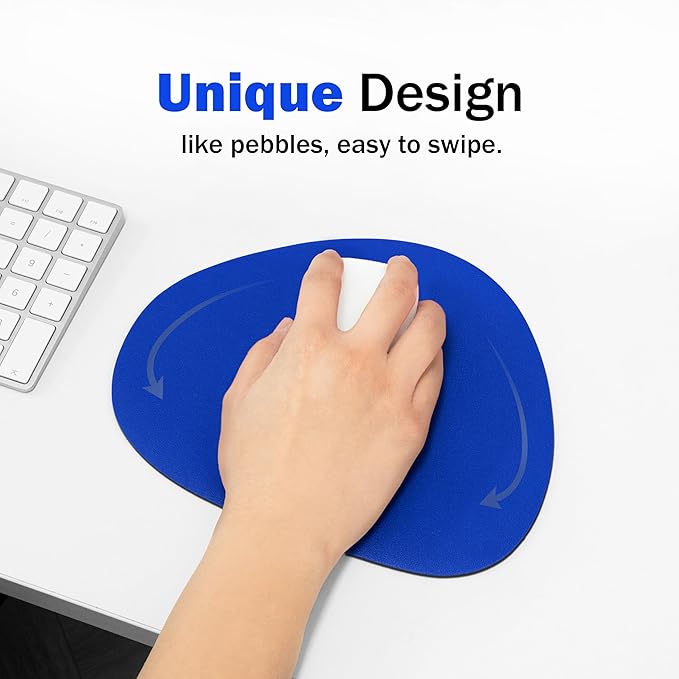 Mouse pad, Non-Slip Washable Waterproof Computer Mouse pad (Hawaii Blue)