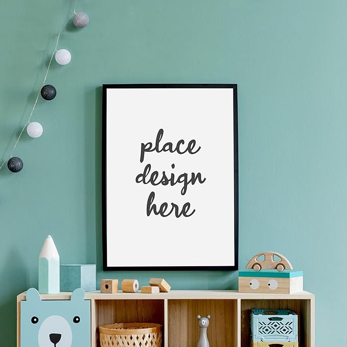 KTKDE 18x24 Poster Frame Black Wooden with Polished Plexiglass, Studio Gallery Vertical & Horizontal Wall Hanging Large Picture Frame for Photos,Minimalist Style -Any style Best gift