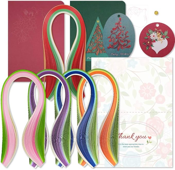 JUYA Quilling Greeting Card Making Kit Mega Pack 10 Different Kits