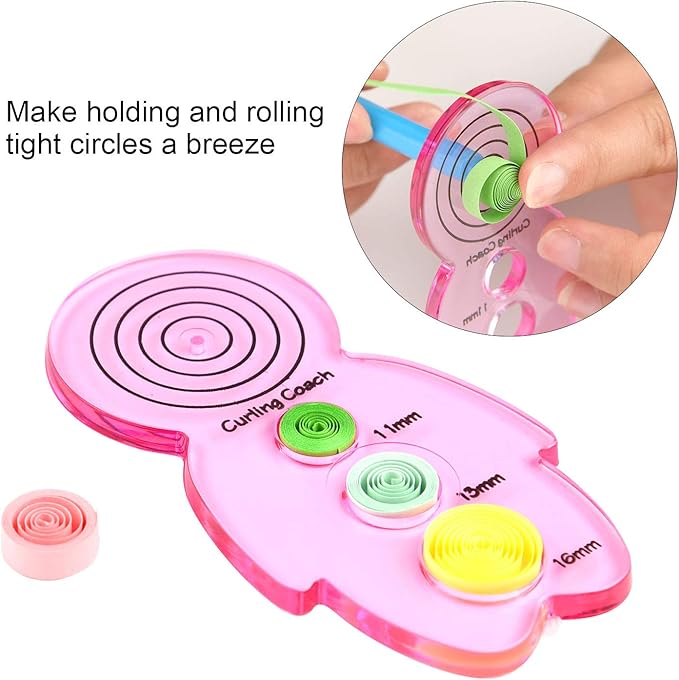 TUPARKA 15 PCS Paper Quilling Kits with 29 Colors 600 Strips Quilling Paper DIY Design Drawing Handcraft Tool