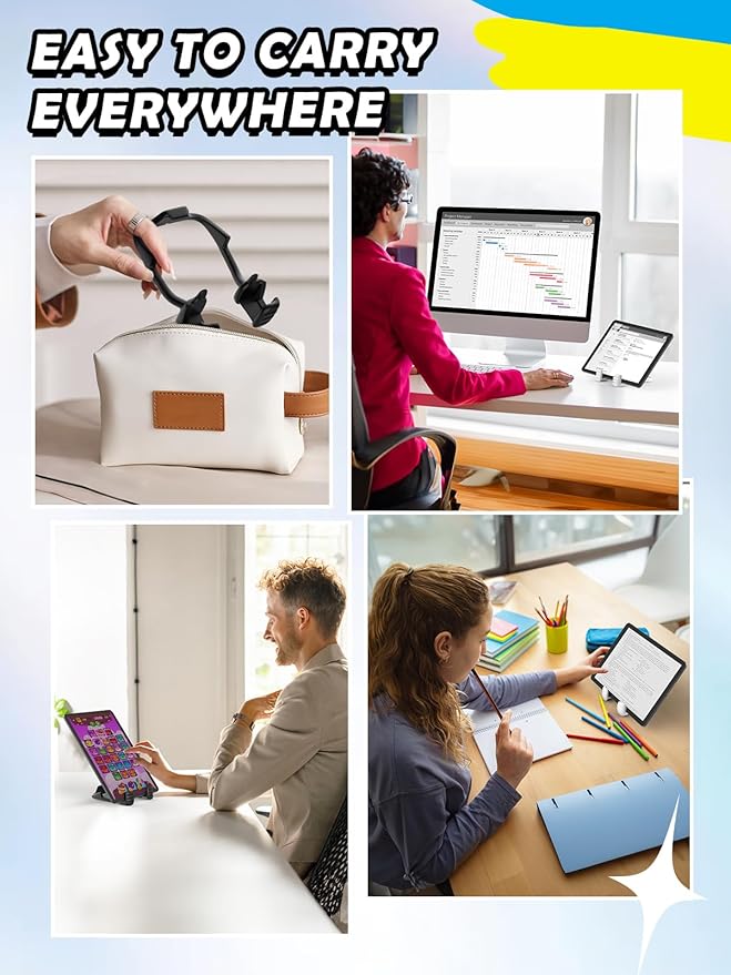 Stocking Stuffers for Teens Boys Men Adults Gifts for Kids: Tablet Stand Thumbs Up Lazy Cell Phone Stand Holder for Desk Funny Birthday Gifts for Women Dad Husband Guys Ideas Gifts for Christmas