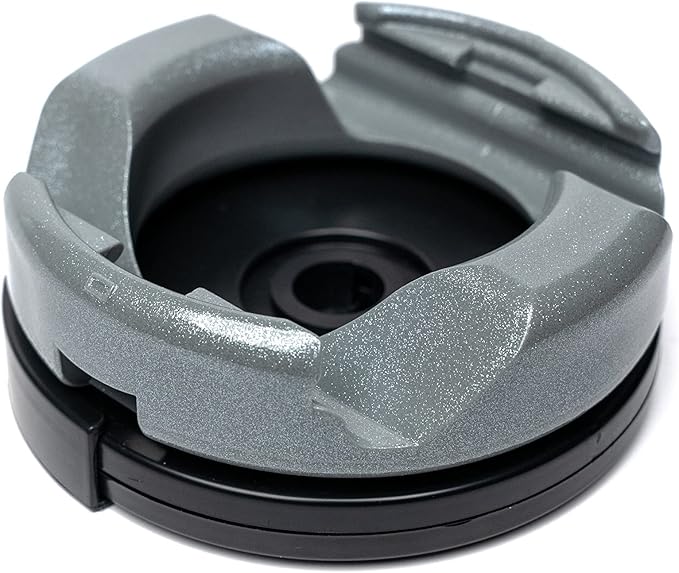 GoDonut Plus+ Glazed Phone Stand (Swivel Base) - Portable Mount Accessory - Charging Port Access - Compatible with Tablet, iPhone & Most Smartphones - Grey