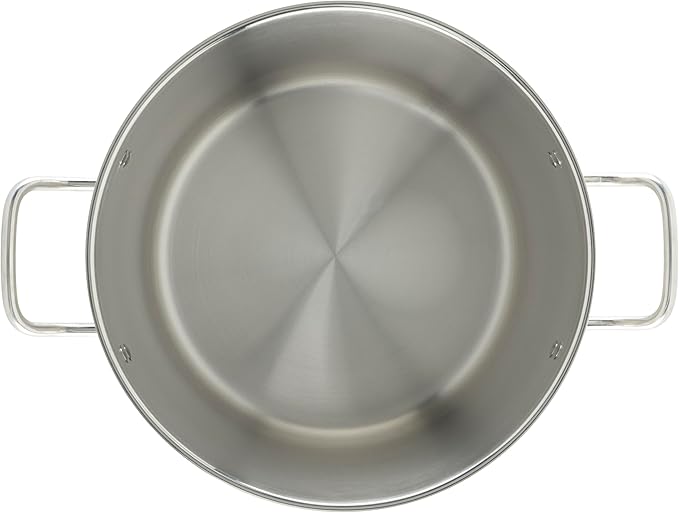Winware Stainless 20-Quart Steel Stock Pot with Cover, Silver