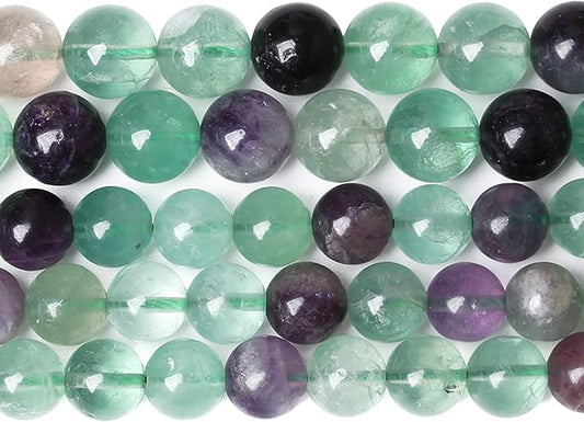 4MM 86PCS Natural Stone Green Fluorite Gemstone Beads for Jewelry Making DIY Bracelet 1 Strand