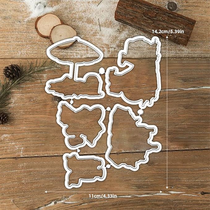 Summer Beach Umbrella Bicycle Stamps and Cutting Dies for Card Making DIY Transparent Silicone Clear Stamp and Metal Die Cuts Sets for Scrapbooking Paper Greeting Cards Decor Seals Craft Supplies