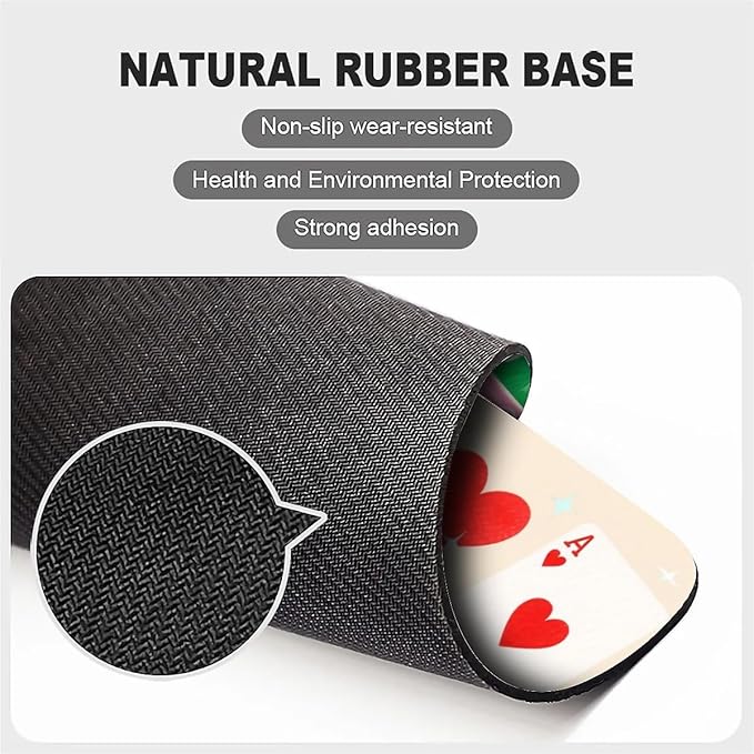 Square Mouse Pad Cute Party Supplies, Personalized Premium-Textured Custom Mouse Mat Design, Washable Mousepad Cloth, Non-Slip Rubber Base Computer Mouse Pads for Wireless Mouse