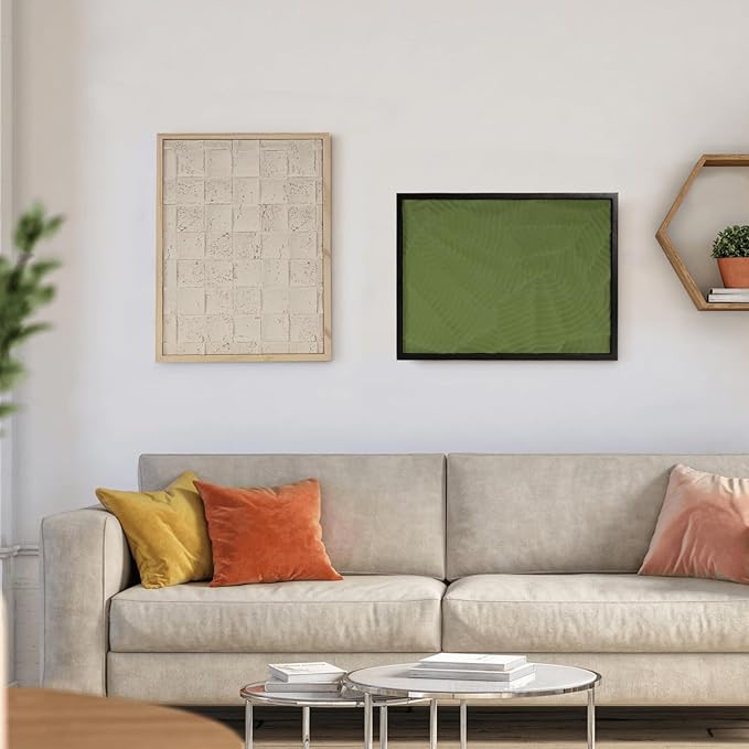 NAHARO Modern Textured Artwork- Natural wood Handcrafted Rustic Charm for Your Home - Perfect for Living Room, Bedroom,Kitchen,or Office