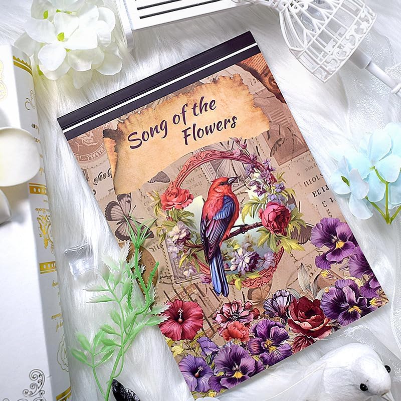 Alideco 20pcs Vintage Scrapbook Stickers Europe and The United States Figure Flowers Sticker Book for Adults Sticker journaling Stickers for Scrapbooking (shijiandehuaying) - Image 2