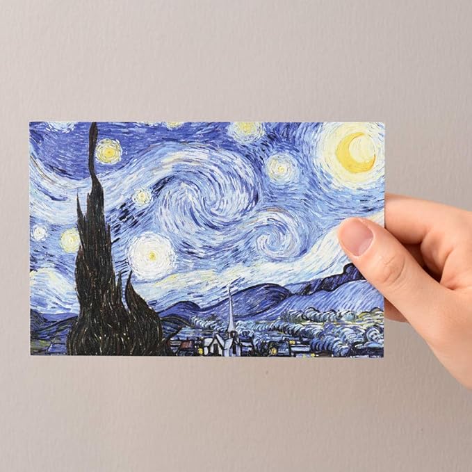 Monolike Gogh Single cards - mix 36 pack, Famous painting and Famous 36 Gogh Single cards