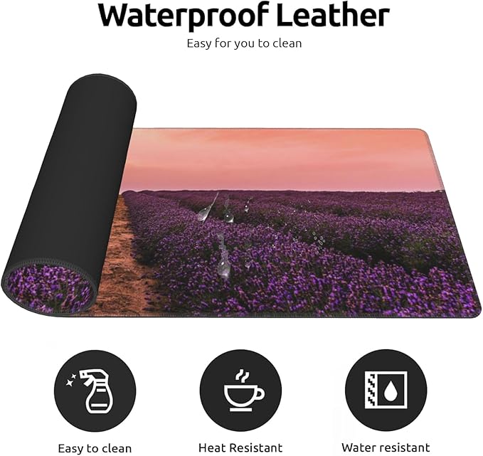 Unicorn Gaming Mouse Pad, Mouse Pad, Desk Mat, Non-Slip Rubber Base MousePads for Computers Laptop Office School Home Accessories Decor Gifts 31.5" x 11.8"