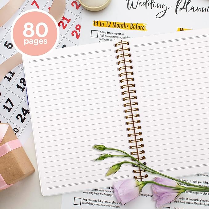 VONTP Floral Dog Paw Journal Notebooks, Dog Mom Gifts College Ruled Notebooks for Women, Dog Pet Lovers Gift Journal Journaling, Spiral Notebook 5.5x8.3