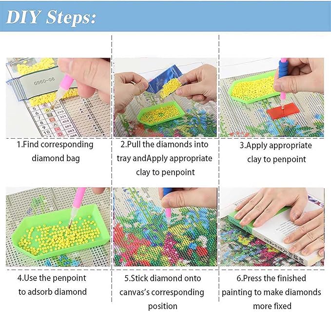 CHWGLFGG Jesus 5D Diamond Art Kits for Adults Beginners,DIY Full Round Drill Diamond Painting Kits Inspiring Faith,Paint by Diamonds Dot Gem Art Crystal God Easy,Home Wall Decor 13.7X 13.7Inch.