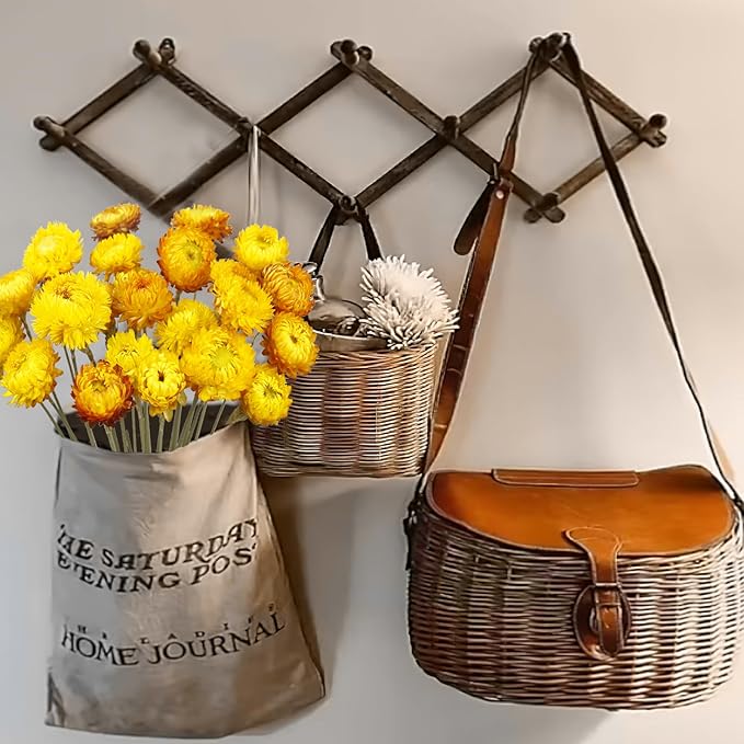 20 Pcs Natural Dried Daisy Flowers Yellow Dried Sunflowers Chrysanthemum Dry Flower Bouquet with Stem for Wedding Farmhouse Table Vase Decor Home DIY Flower Arrangement