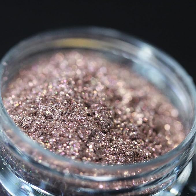 8colors White Pink Series Highlighter Pigment Loose Mica Powder for Resin Craft, Soap Candle Dye, Nail Art, Cosmetics, Paint, Slime Pigment
