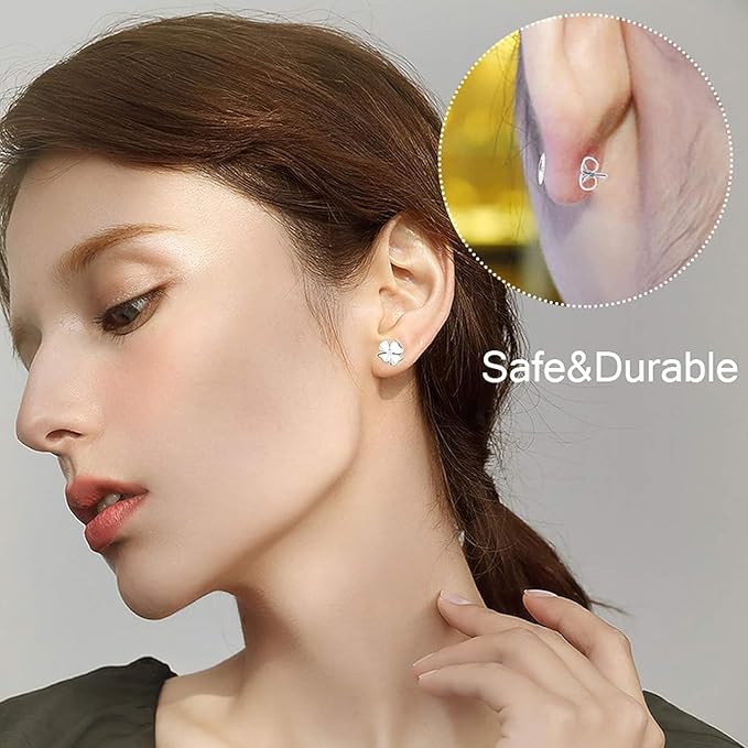 N NOROCME 665Pcs Earring Posts with Jewelry Glue Tweezers,Stainless Steel Jewelry Making Hypoallergenic Earring Posts and Backs,Stud Earrings with Butterfly Rubber Earring Backs DIY Making Findings