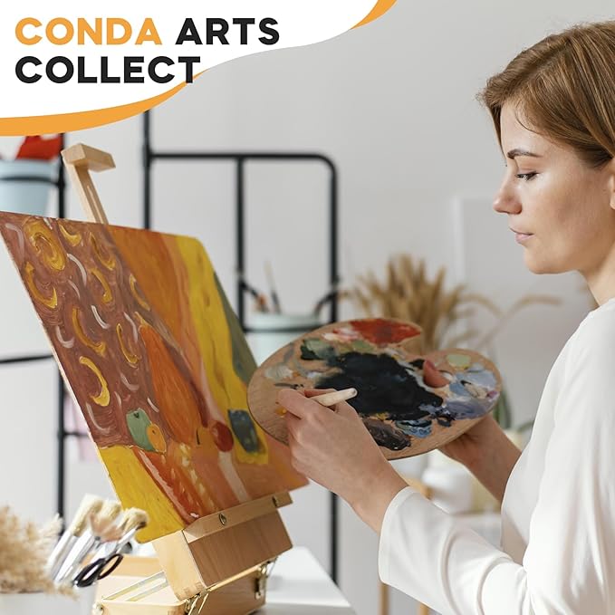 Canvases for Painting 8 x 10 inch, 40 Pack Value Bulk Blank White Canvas Boards, Primed, 100% Cotton, Acid Free Artist Canvas Panels for Painting Acrylics Watercolor & Oil