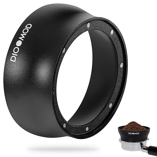 54mm Dosing Funnel, Magnetic Dosing Funnel, Espresso Coffee Dosing Ring for Barista, Compatible with Breville 54mm Handle Filter Cups, Espresso Accessories