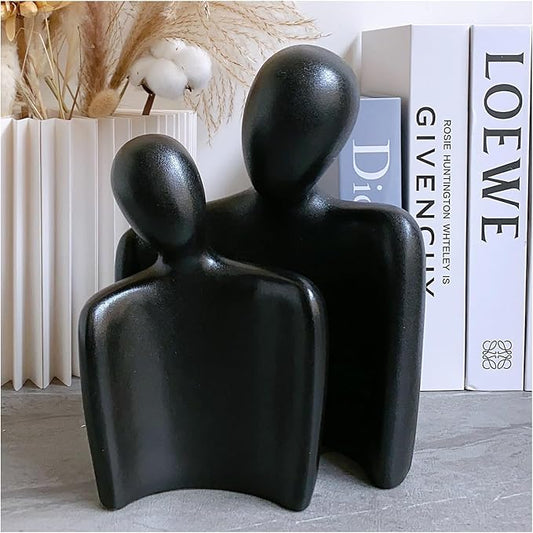 Katoonx Hugging Couple Statues Ceramic Lover Figurine Embrace Characters