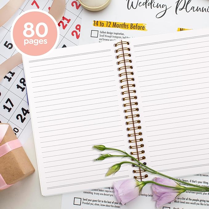 VONTP Boho Floral Dog Spiral Notebook, Dog Mom Lovers Owner Gifts for Women Journal, Pet Lover Gifts, Floral Puppy Paws College Ruled Notebook Journal for Writing, 5.5x8.3