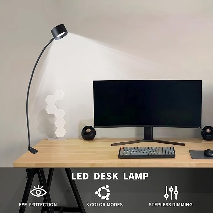 Portable and Rechargeable LED Desk Lamp,Versatile Lighting Solution for Office, Study, and Outdoor Activities